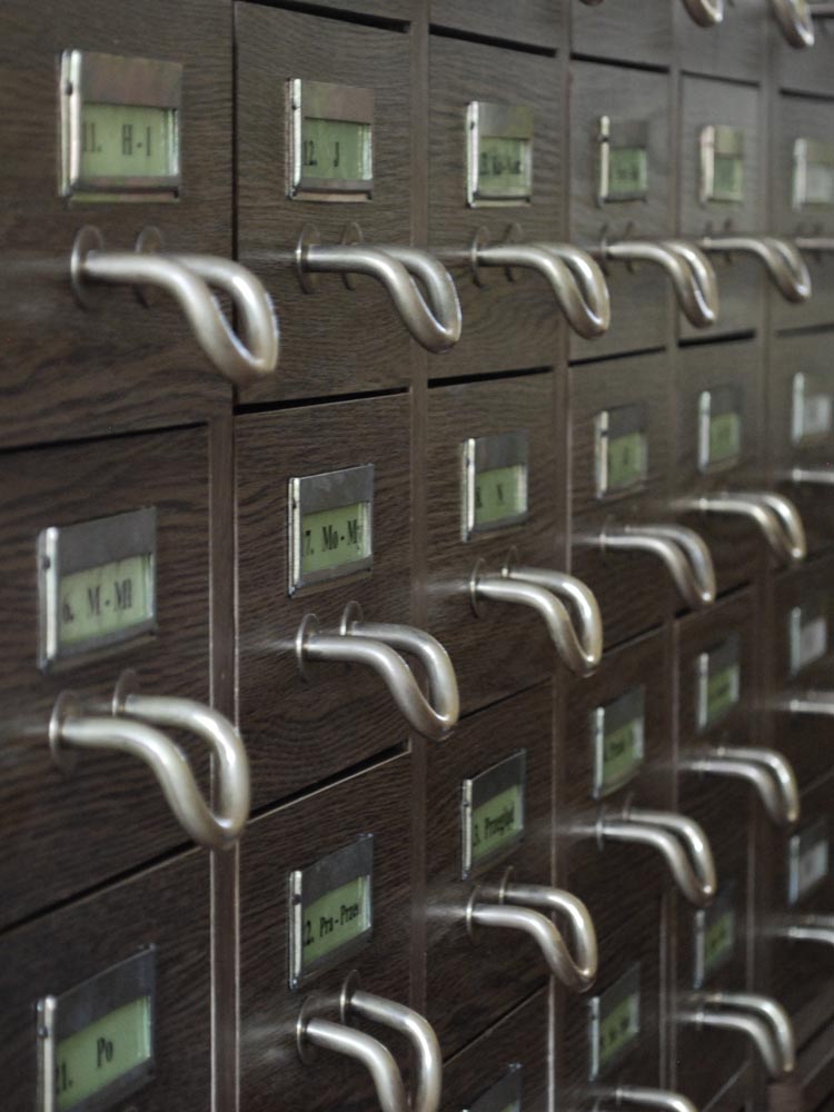 Interior de un archivo